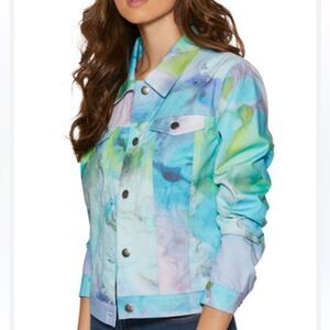 NWOT Claire Desjardins "My Name Is Velvet" Collection Jean Jacket